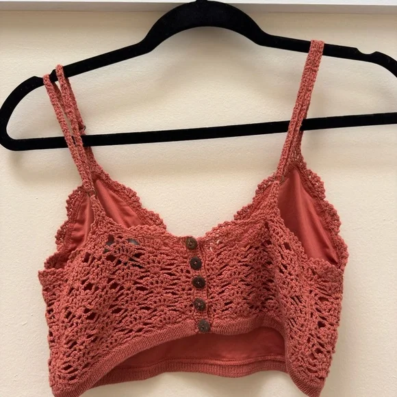 Forever 21 Rust Crop Top - Picture 3 of 4